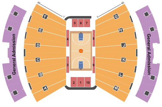 Assembly Hall Hoosiers Seating Chart